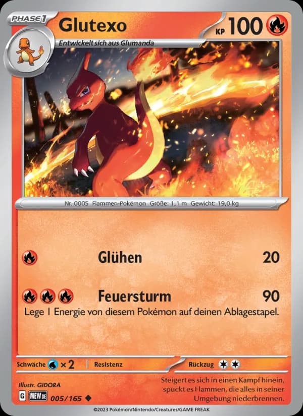 Glutexo card in German