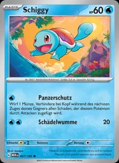 Schiggy card in German