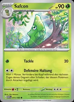 Safcon card in German