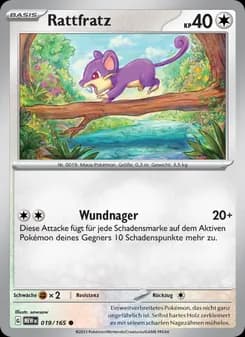 Rattfratz card in German