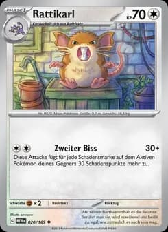 Rattikarl card in German