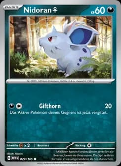 Nidoran♀ card in German