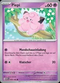 Piepi card in German