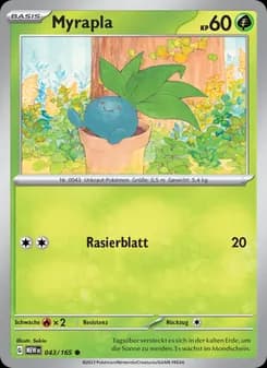 Myrapla card in German
