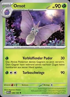Omot card in German