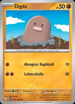 Digda card in German