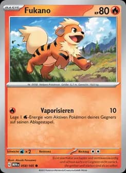 Fukano card in German