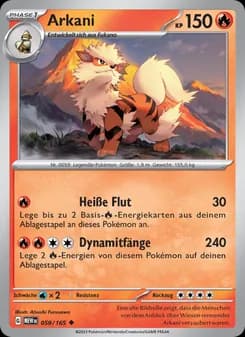Arkani card in German