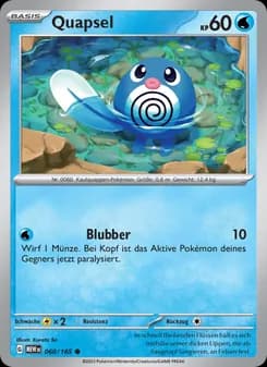 Quapsel card in German