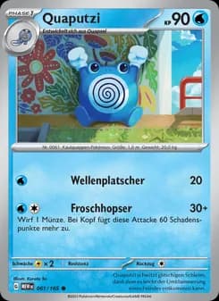 Quaputzi card in German