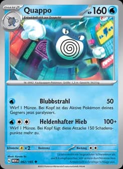 Quappo card in German