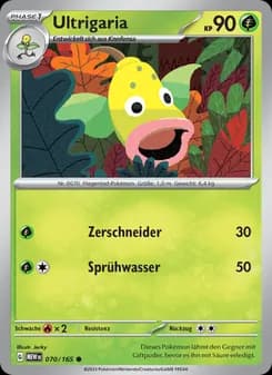 Ultrigaria card in German