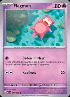 Flegmon card in German