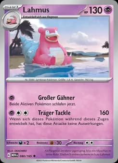 Lahmus card in German