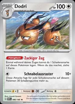 Dodri card in German