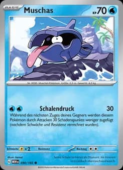 Muschas card in German