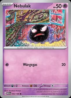 Nebulak card in German