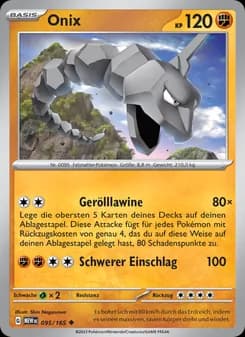 Onix card in German