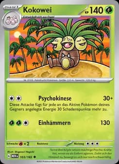 Kokowei card in German