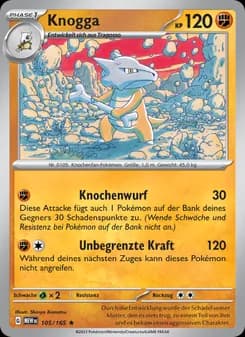 Knogga card in German