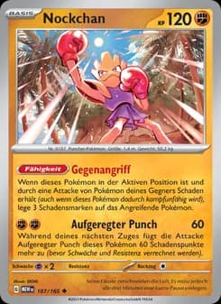Nockchan card in German