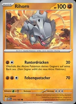 Rihorn card in German