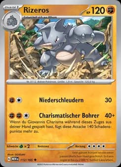 Rizeros card in German