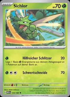 Sichlor card in German