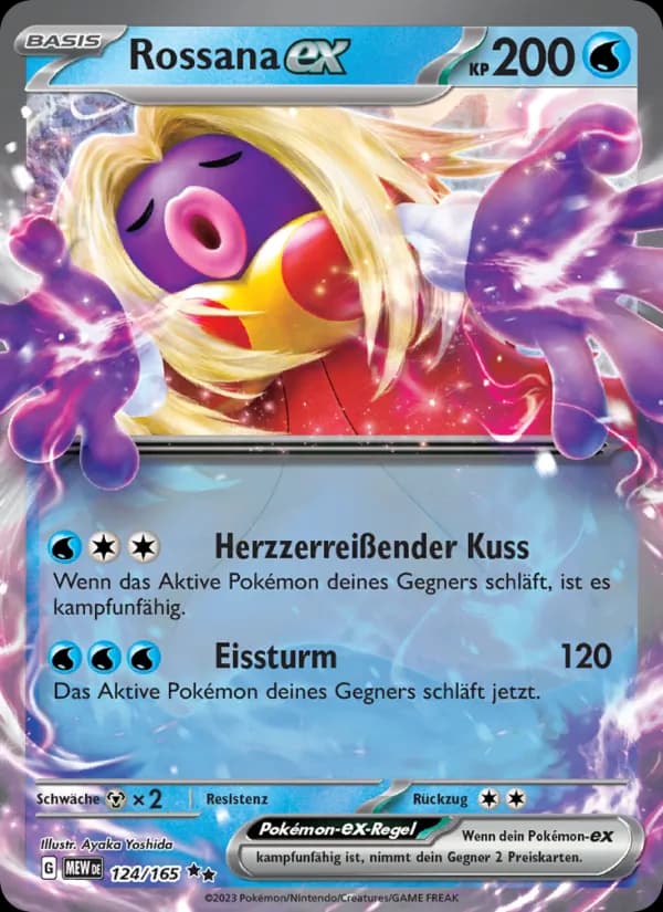 Rossana-ex card in German