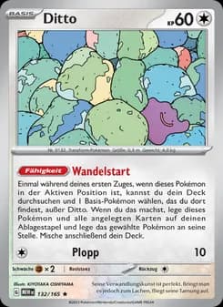 Ditto card in German