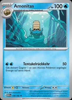 Amonitas card in German