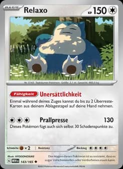 Relaxo card in German