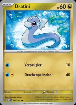Dratini card in German