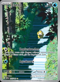Enton card in German