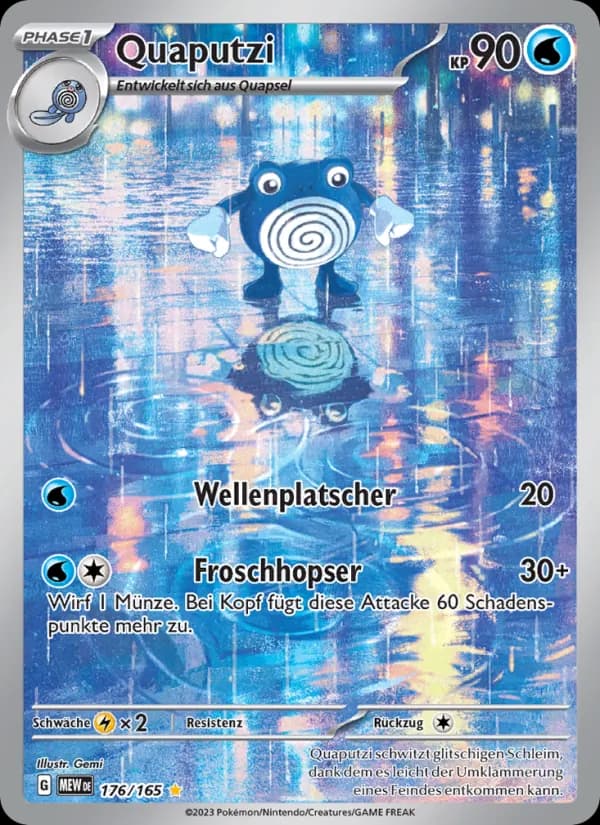 Quaputzi card in German