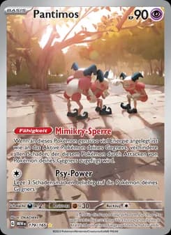 Pantimos card in German