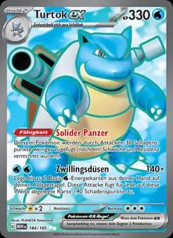 Turtok-ex card in German