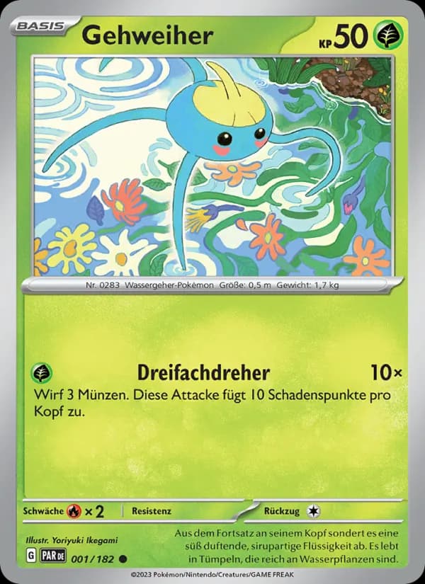 Gehweiher card in German