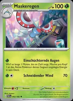 Maskeregen card in German
