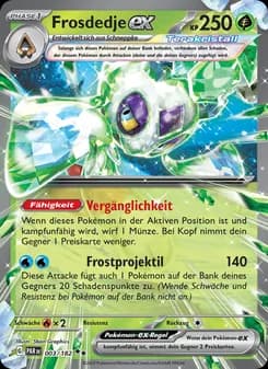 Frosdedje-ex card in German