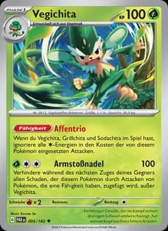 Vegichita card in German