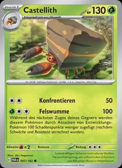 Castellith card in German