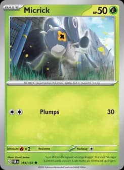 Micrick card in German