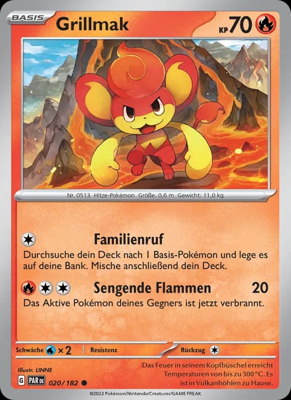 Grillmak card in German