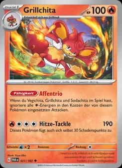 Grillchita card in German