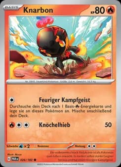 Knarbon card in German