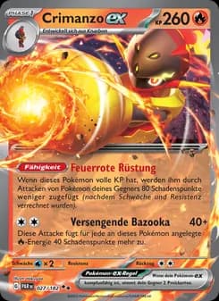 Crimanzo-ex card in German