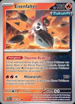 Eisenfalter card in German