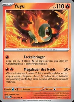 Yuyu card in German