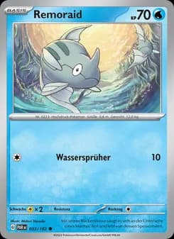 Remoraid card in German